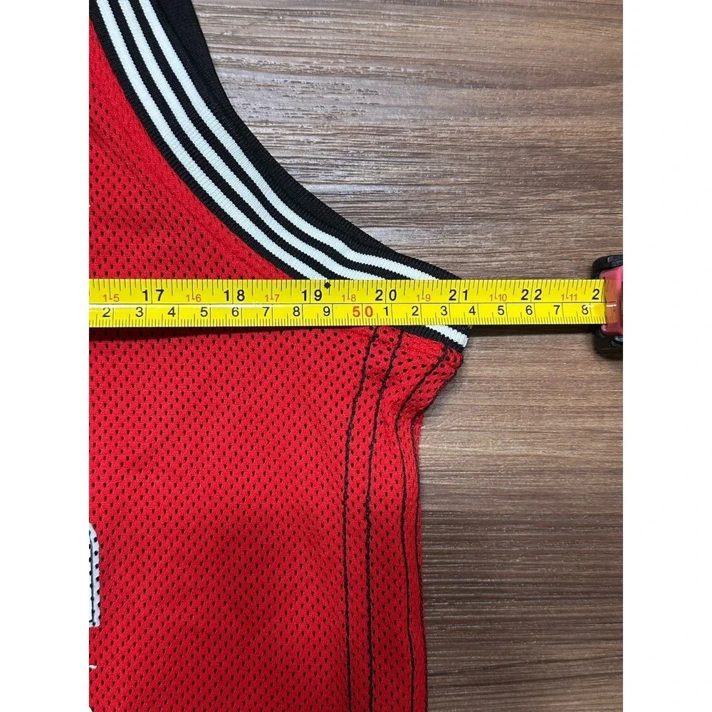Adidas x ALEXANDER WANG Exclusive NBA All Star Basketball Jersey Red Men's Sz M
